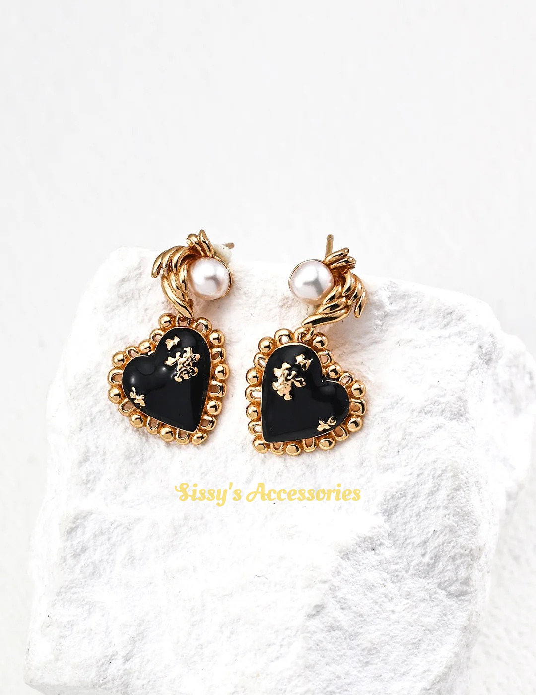 Black Onyx Necklace and Earrings