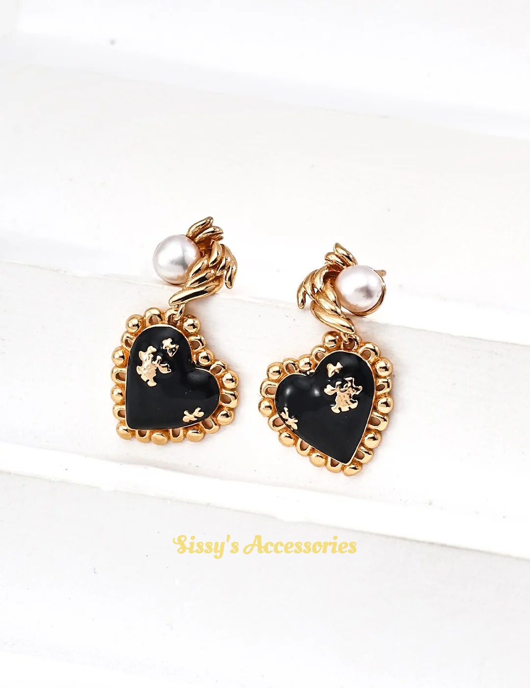 Black Onyx Necklace and Earrings