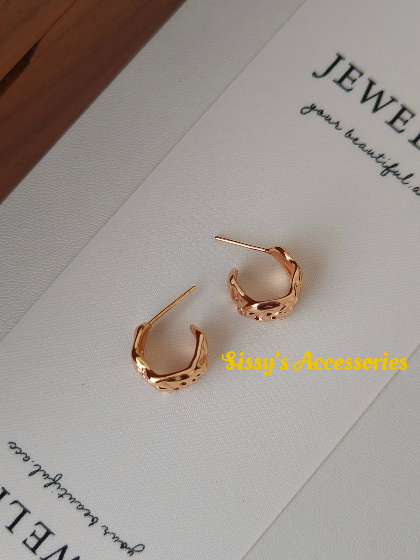 Sterling Silver and 18K Gold Earrings