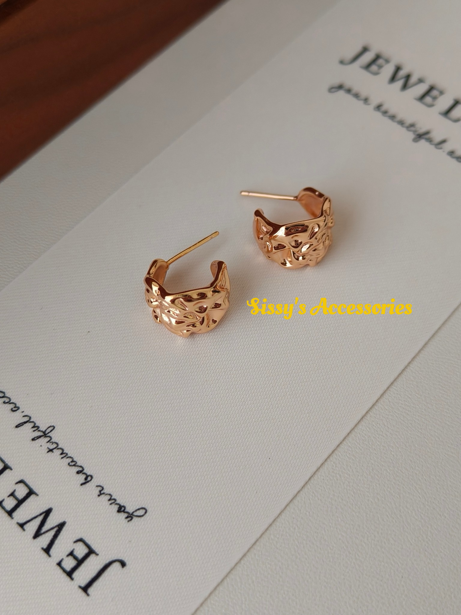 Sterling Silver and 18K Gold Earrings